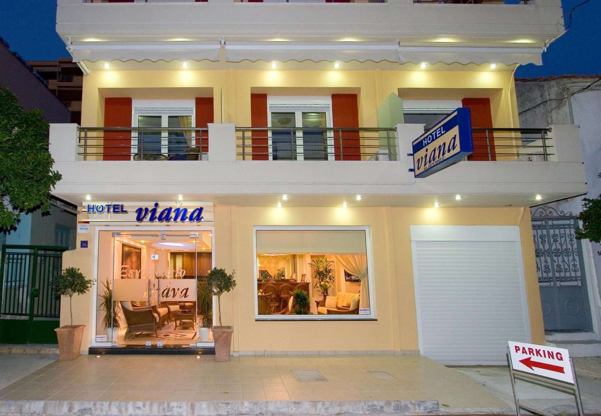 Hotel Viana Лутра Едипсу Екстериор снимка